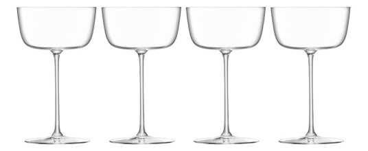 LSA INTERNATIONAL Borough cocktailglass 24 cl 4 stk LSA INTERNATIONAL Borough cocktailglass 24 cl 4 stk