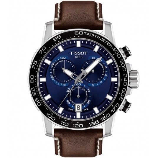 Tissot Supersport Chronograph T1256171604100 - Herre - 46 mm - Analog - Kvarts urverk - Safirglass