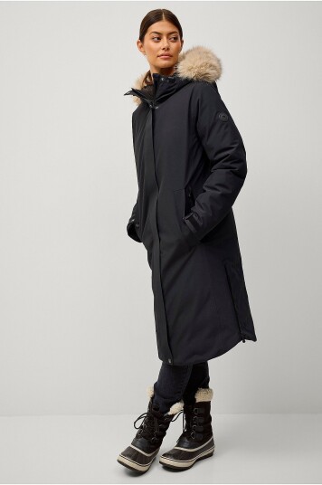 Áhkká Dunparkas Down Parka Polar W Svart Áhkká Dunparkas Down Parka Polar W Svart