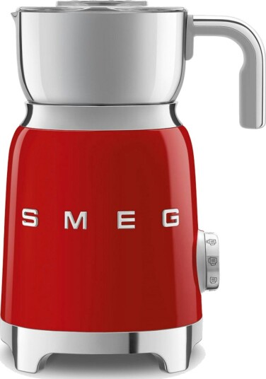 SMEG Melkeskummer MFF11 0,6L rød
