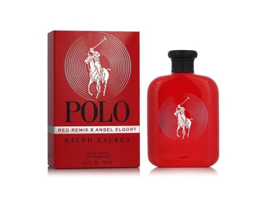 Ralph Lauren Polo Red Remix & Ansel Elgort Eau De Toilette 125 ml man