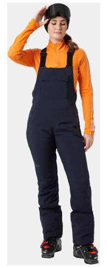 Helly Hansen Dame Legendary Fôret Skibukse Med Seler Marineblå Hvit S Helly Hansen Dame Legendary Fôret Skibukse Med Seler Marineblå Hvit S