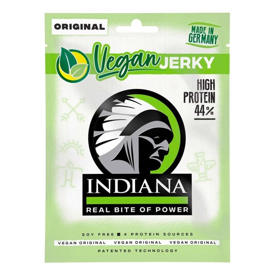JellyBelly Sverige Indiana Vegan Jerky Original - 25 g JellyBelly Sverige Indiana Vegan Jerky Original - 25 g