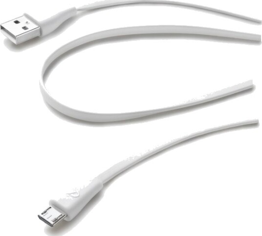 Cellularline 8018080190919 1 M Usb A Micro-Usb B Hvit