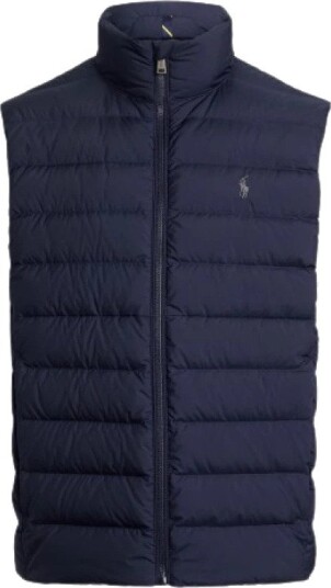 Polo Ralph Lauren The Colden Packable Matte Vest   Navy   S