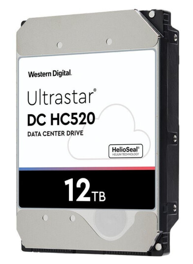 WD Ultrastar DC HC520 HUH721212AL5200 - harddisk - 12 TB - SAS 12Gb/s
