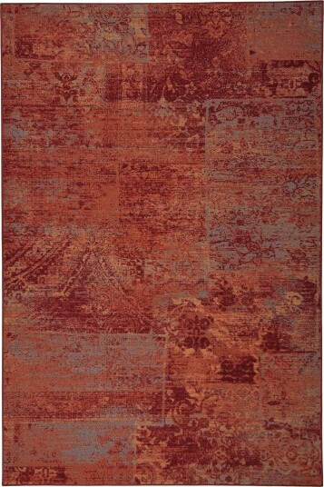 Rustiikki Matte 80x250 cm Rød-oransje - Vm Carpet