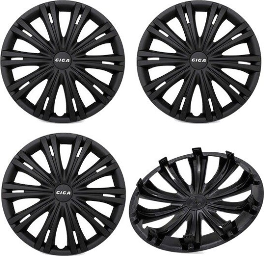 Hjulkapsler ARGO 14 GIGA BLACK