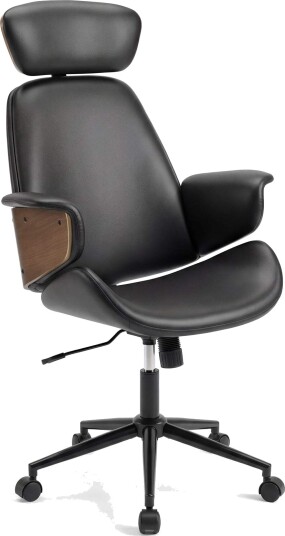 Ergonomisk kontorstol med justerbar nakkestøtte og armlener Ergonomisk kontorstol med justerbar nakkestøtte og armlener