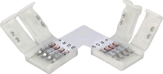 V Tac L mellom for RGB strips 10mm bred 12V / 24V