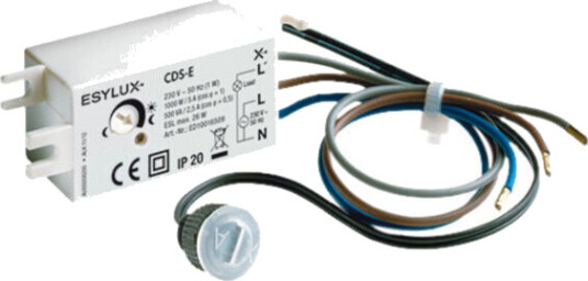Esylux Skumringsrelé for ettermontering CDS-E hvit - 1436800 Esylux Skumringsrelé for ettermontering CDS-E hvit - 1436800