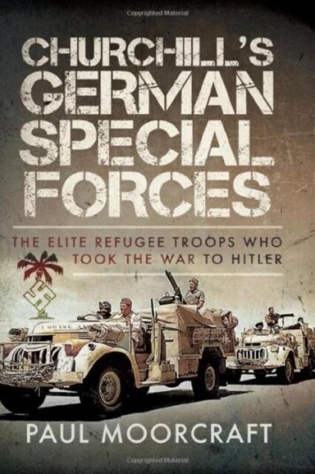 Churchill'S German Special Forces Av Paul Moorcraft