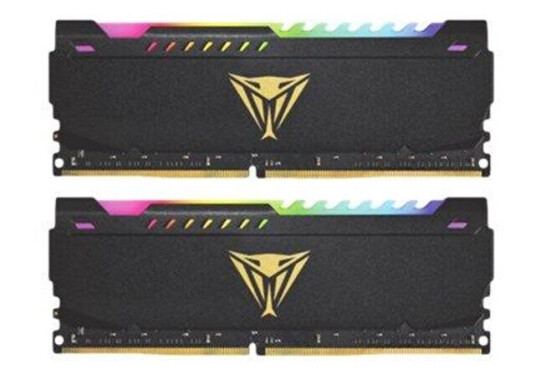 Patriot Viper Steel RGB - DDR4 - kit - 32 GB: 2 x 16 GB - DIMM 288-pin - 3600 MHz / PC4-28800 - unbuffered Patriot Viper Steel RGB - DDR4 - kit - 32 GB: 2 x 16 GB - DIMM 288-pin - 3600 MHz / PC4-28800 - unbuffered