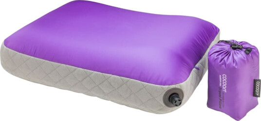 Cocoon Air-Core Pillow Ultralight Medium OneSize, Purple/Grey