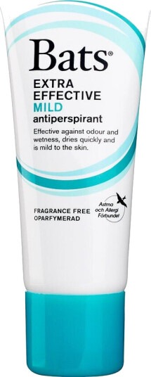 Bats Extra Effective Mild Antiperspirant 60 ml Deodorant Bats Extra Effective Mild Antiperspirant 60 ml Deodorant