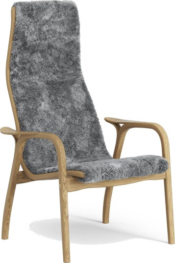 Swedese Lamino Lenestol Oljet Eik / Saueskinn Scandinavian Grey