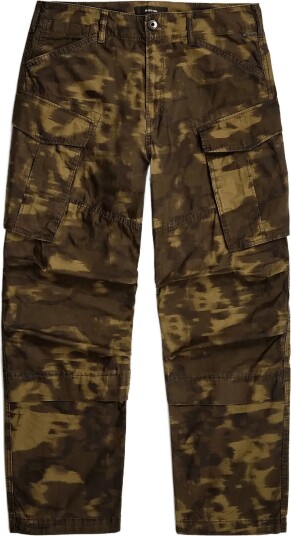 G Star Rovic 3D Relaxed DK KHAKI OD BUTTERNUT MOTION CAMO 33 x 30