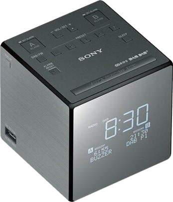 Sony XDR C1DBP DAB/DAB+/FM Mono Svart