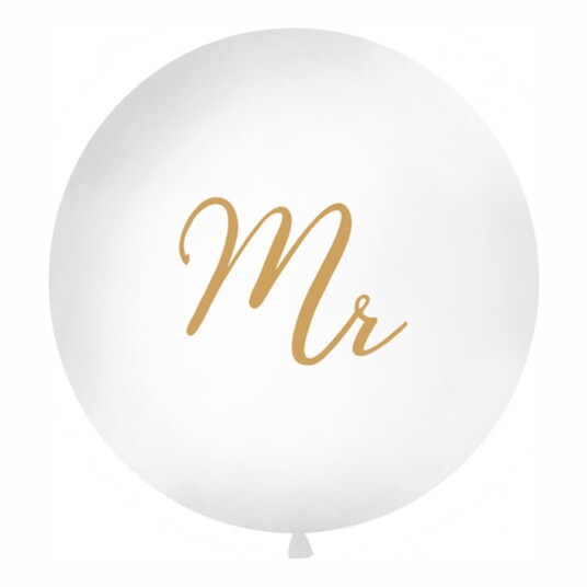 PartyDeco Kjempeballong Mr Gull - 1-pakning