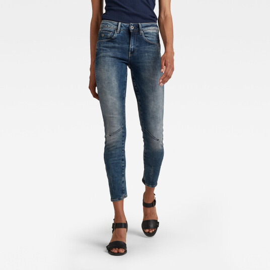 G-Star RAW Arc 3D Mid Waist Skinny Jeans Medium blue Women 30-32 Medium blue female G-Star RAW Arc 3D Mid Waist Skinny Jeans Medium blue Women 30-32 Medium blue female