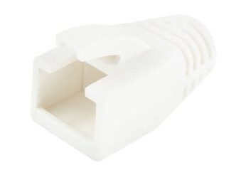 Act Rj45 White Boot For 8.0 Mm Cable. Colour: White Cable Boot Rj45 8.0Mm White (Fa2015)