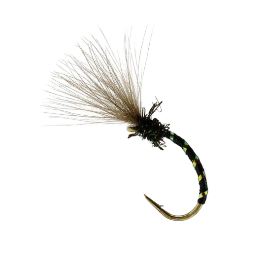 Unique Midge Flash Emerger Black TMC212TR15