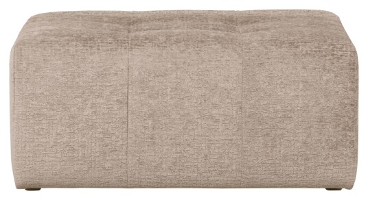 BePureHome Caleidoscoop Puff, Pearl velour Unoliving