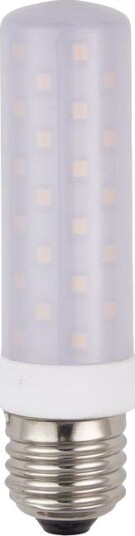 Spl E27 10W dimbar LED rørpære   11,5cm 1050lm opalt glass 3000K   Dimbar : Dimbar Kulør : Varm