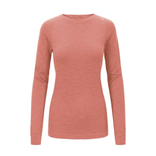 Tufte Bambull Crew Neck, Dame Pink L Tufte Bambull Crew Neck, Dame Pink L