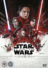 Star Wars: The Last Jedi DVD 2018 Carrie Fisher, Johnson DIR cert 12 Englist Brand New