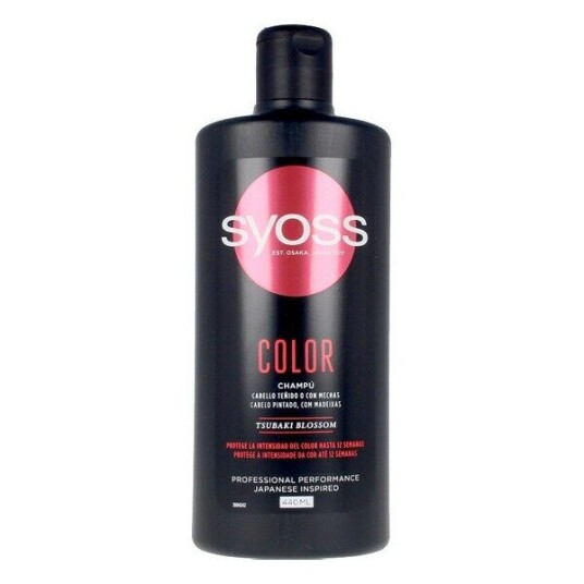 Syoss Sjampo For Farget Hår Color Tech Syoss (440 Ml)