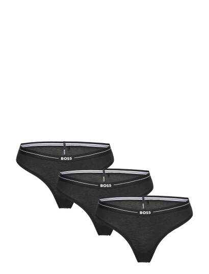 BOSS 3P Thong - Black - M