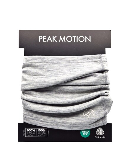Peak Motion Fusion Wool Tube Grey