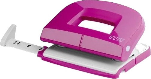 Novus Hole Punch 16 Sheets Pink 025 0583 No