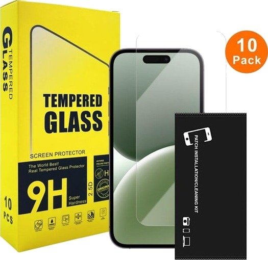 SiGN 10-pack screen protector in tempered glass for iP