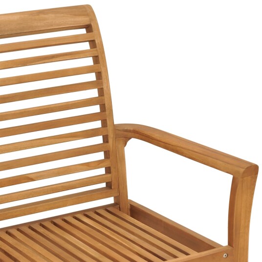 vidaXL Hagebenk 112 cm heltre teak vidaXL Hagebenk 112 cm heltre teak