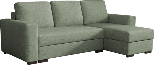 Denegal 3 seters Hjørnesovesofa Grøn