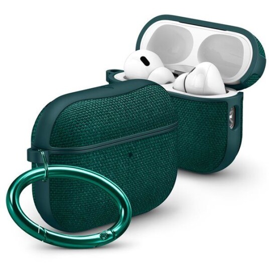 Spigen Airpods Pro 3 Urban Fit Hybrid etui Midnattsgrønn Spigen Airpods Pro 3 Urban Fit Hybrid etui Midnattsgrønn