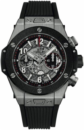 Hublot Herreklokke 441.NM.1171.RX Big Bang 42mm Sort/Gummi Ø42 mm