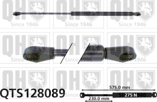 QUINTON HAZELL QTS128089 Baklukedemper QUINTON HAZELL QTS128089 Baklukedemper