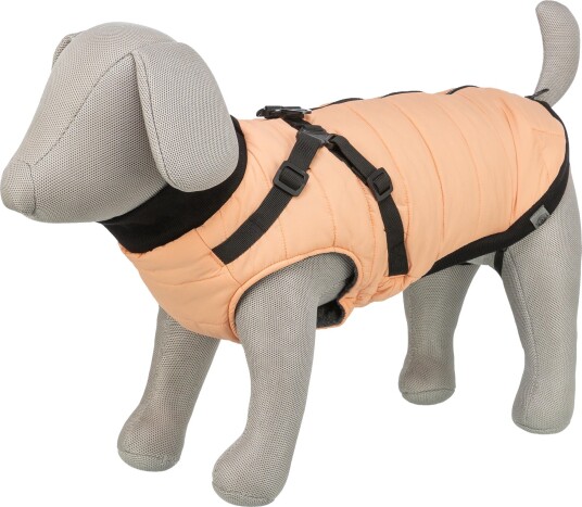 Trixie Pontis 30 cm Vinterdekken med Sele i Aprikos for Hund