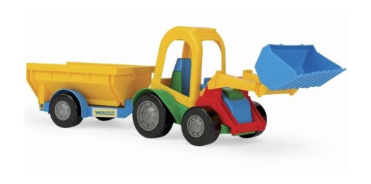 Wader Buggy Laster Med Dumper 41 Cm Wader 35203