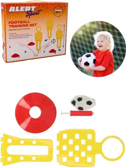Alert Fotball Treningssett Med Treningsfigurer 8 Deler
