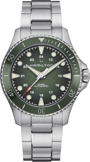 Hamilton Khaki Navy Scuba Auto H82525160 - Herre - 43 mm - Analog - Automatisk - Safirglass Hamilton Khaki Navy Scuba Auto H82525160 - Herre - 43 mm - Analog - Automatisk - Safirglass