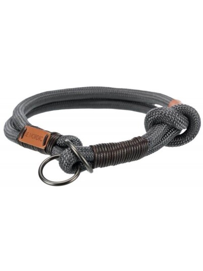 Trixie BE NORDIC choke SM: 40 cm/ 8 mm dark grey/brown