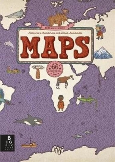Maps: Deluxe Edition Av Aleksandra And Daniel Mizielinski