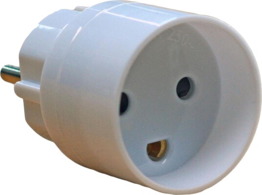 MERCODAN Power adapter DK to Schuko,