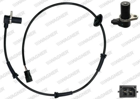 Sensor, ABS WAGNER ABS00875 Sensor, ABS WAGNER ABS00875