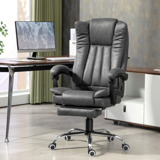 Ergonomisk kontorlenestol med massasje og varme