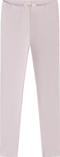 MarMar Leggings Bomull/Modal Rib Cloud Grå MarMar 2 år (92) Leggings Rosa